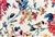 6759512 Covington LARISSA 541 BLUEBERRY Floral Linen Blend Fabric 6759512 Covington LARISSA 541 BLUEBERRY Floral Linen Blend Fabric