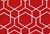 6776412 Performatex O'HEXAGON RED Lattice Indoor Outdoor Upholstery Fabric 6776412 Performatex O'HEXAGON RED Lattice Indoor Outdoor Upholstery Fabric